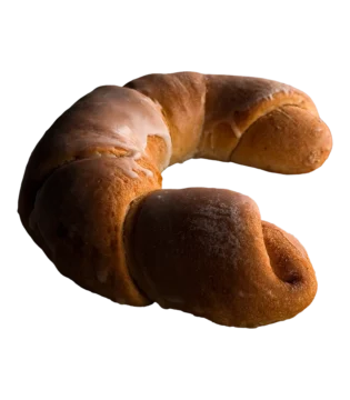 Rogal mleczny z cynamonem
